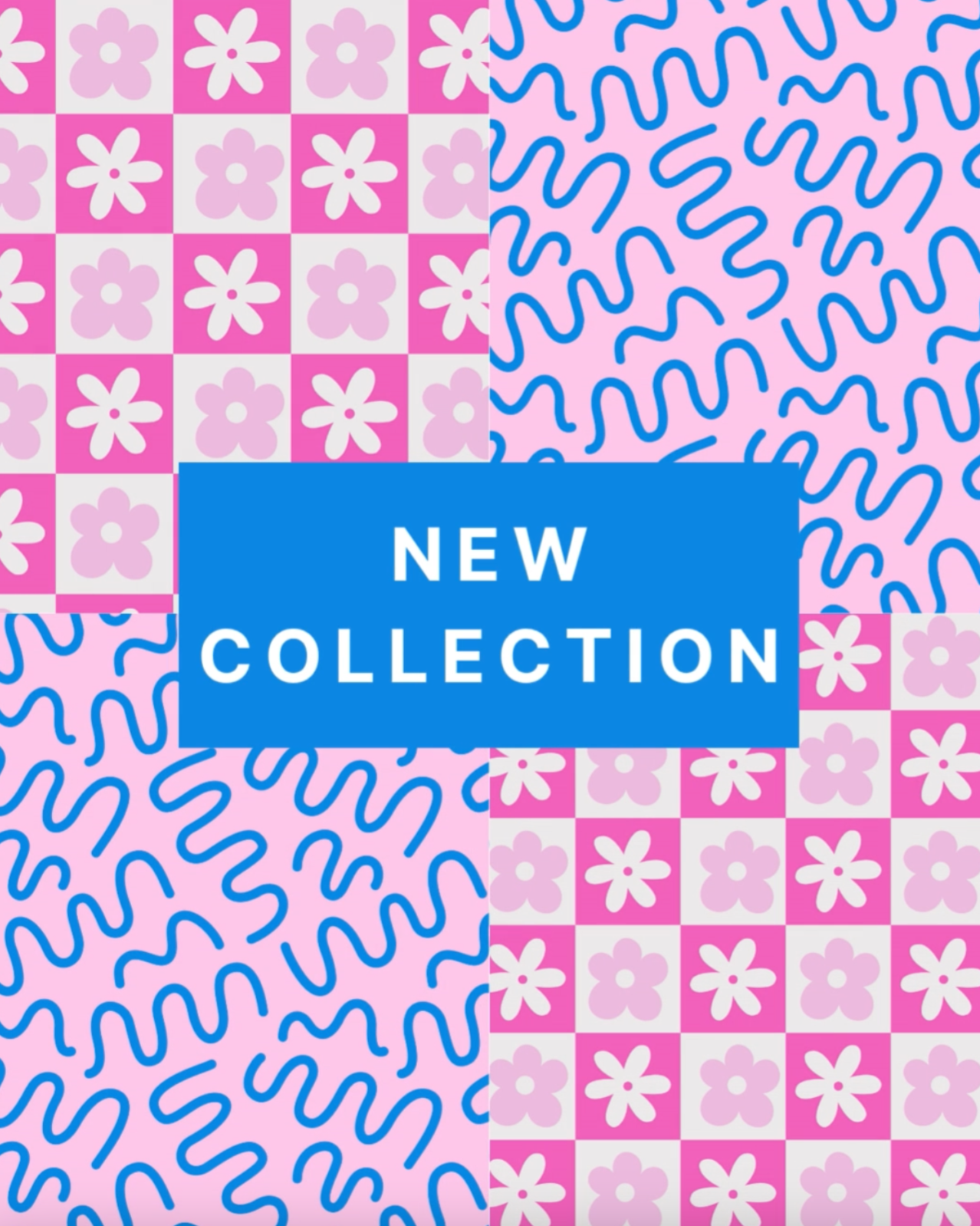 Squiggles and Flowers Collection