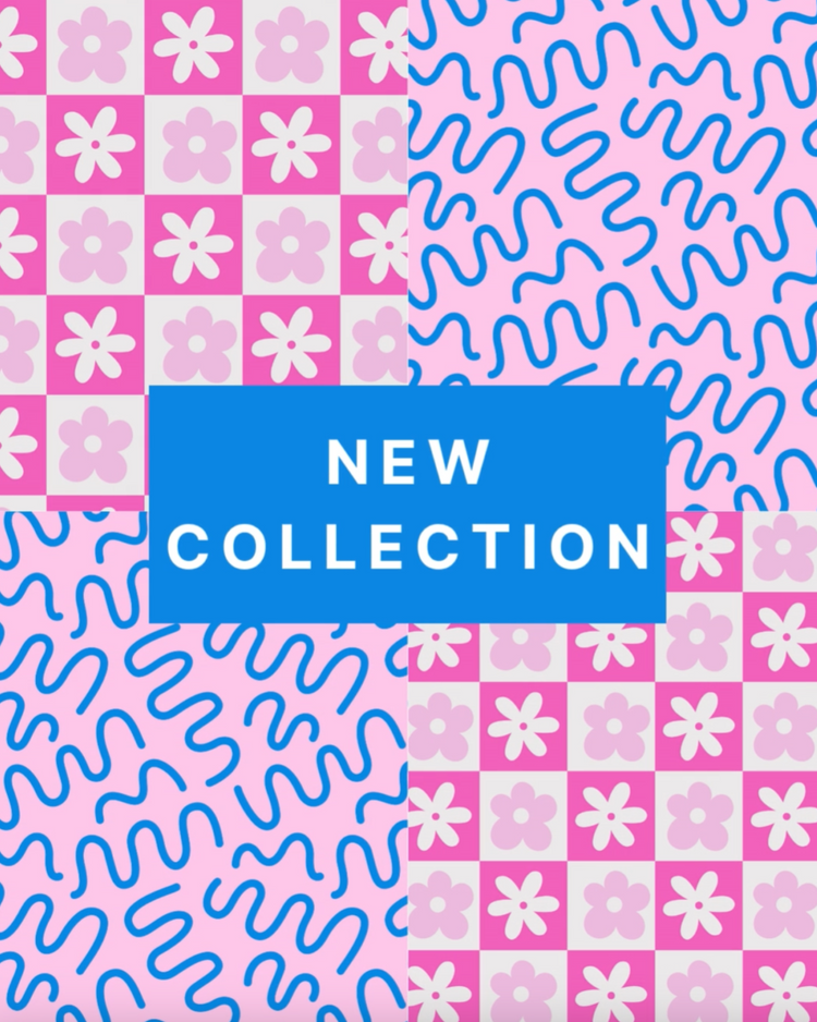 Squiggles and Flowers Collection