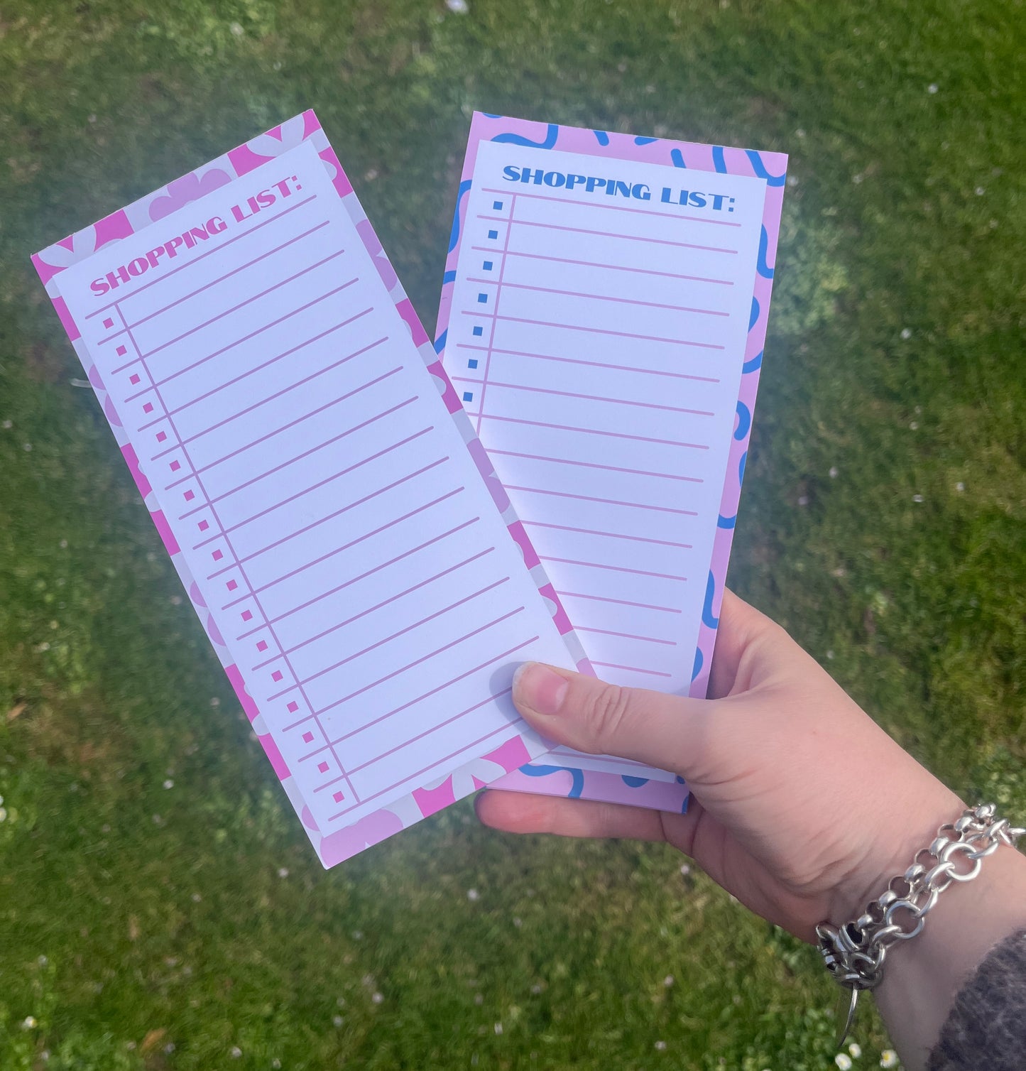 Squiggles and Flowers Shopping List Bundle